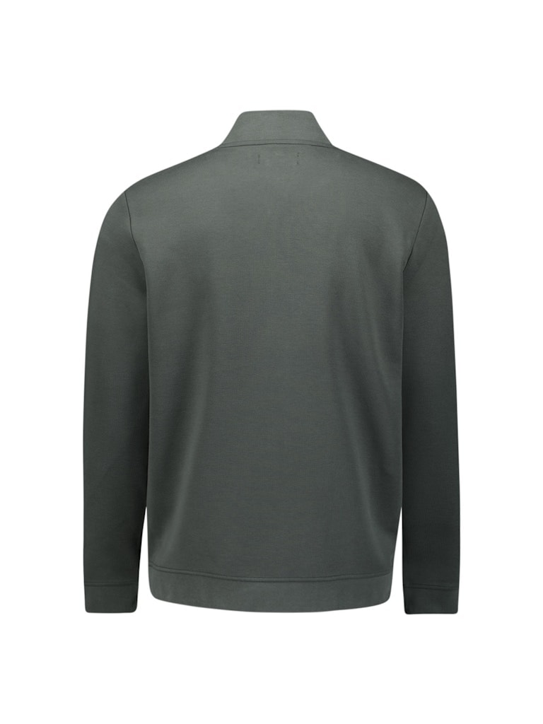 Sweater Full Zipper Pique Bomber