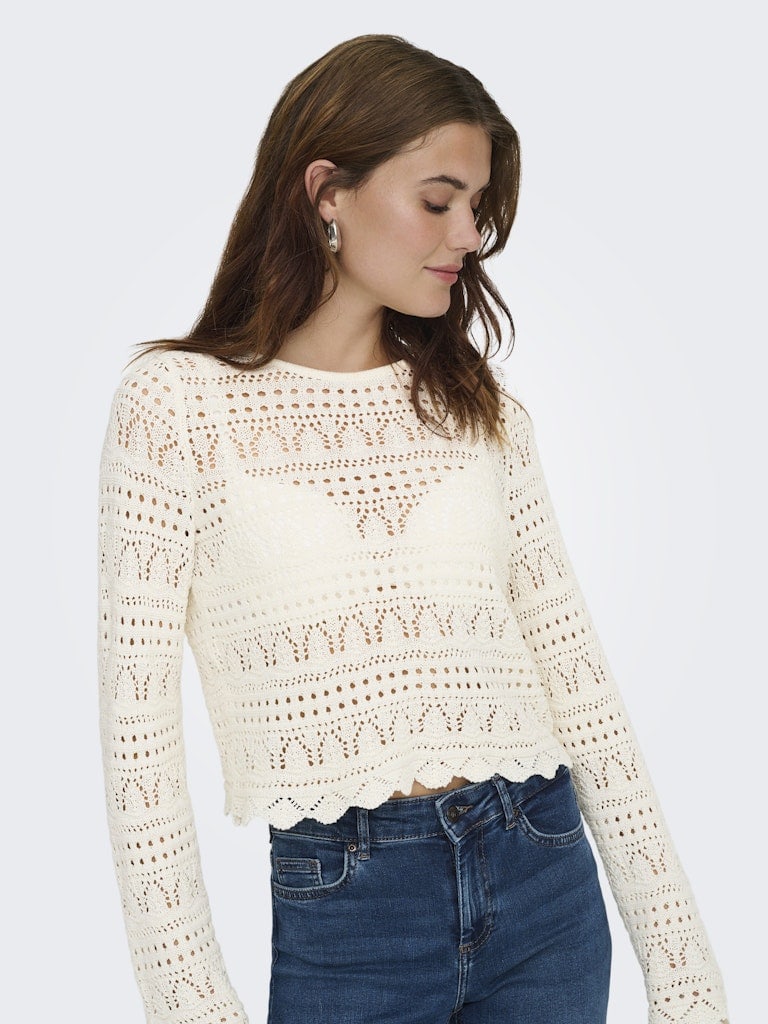 ONLELKE LIFE LS PULLOVER KNT