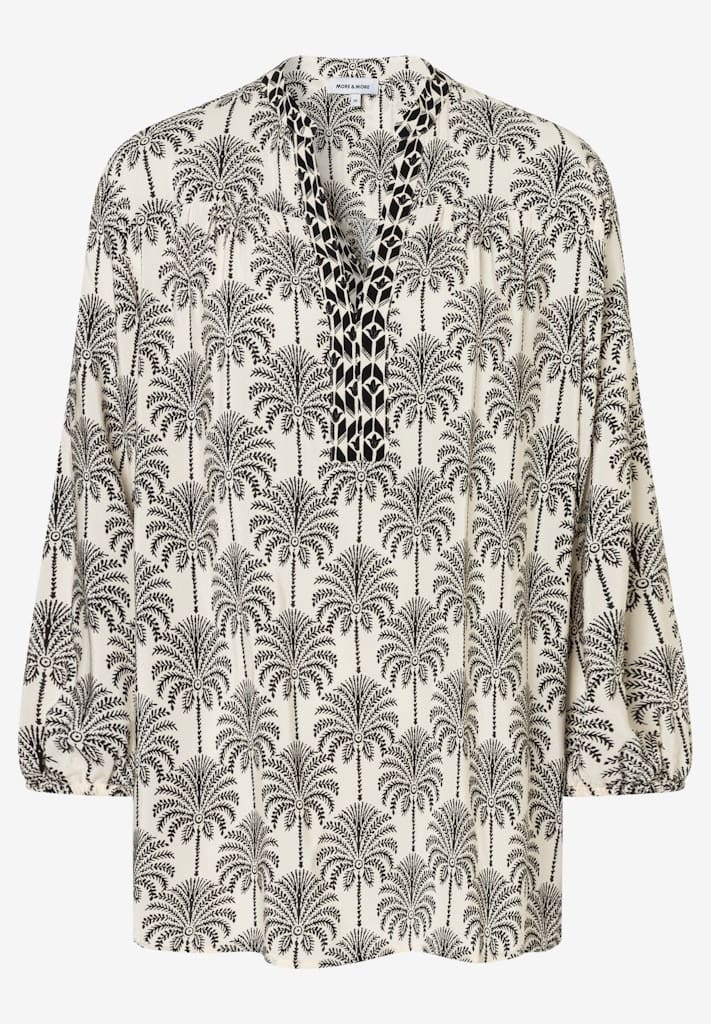 Viscose Print Tunic Blouse