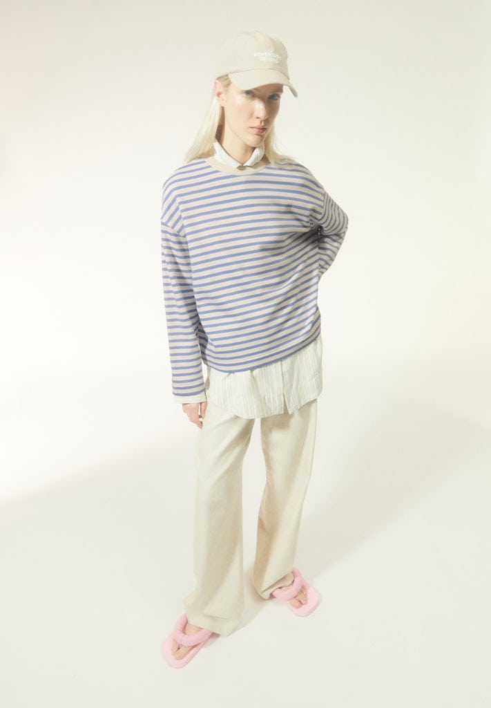 FRANKAA MAARLEN STRIPE SWEAT
