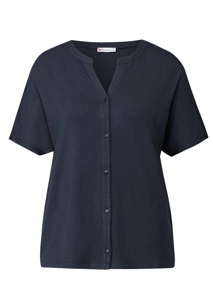 Shirt im Tunika-Look