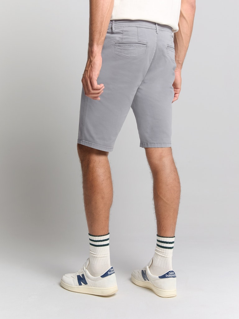 Short Chino Garment Dyed Twill Stretch
