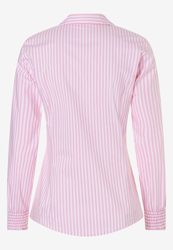 gestreifte Hemdbluse