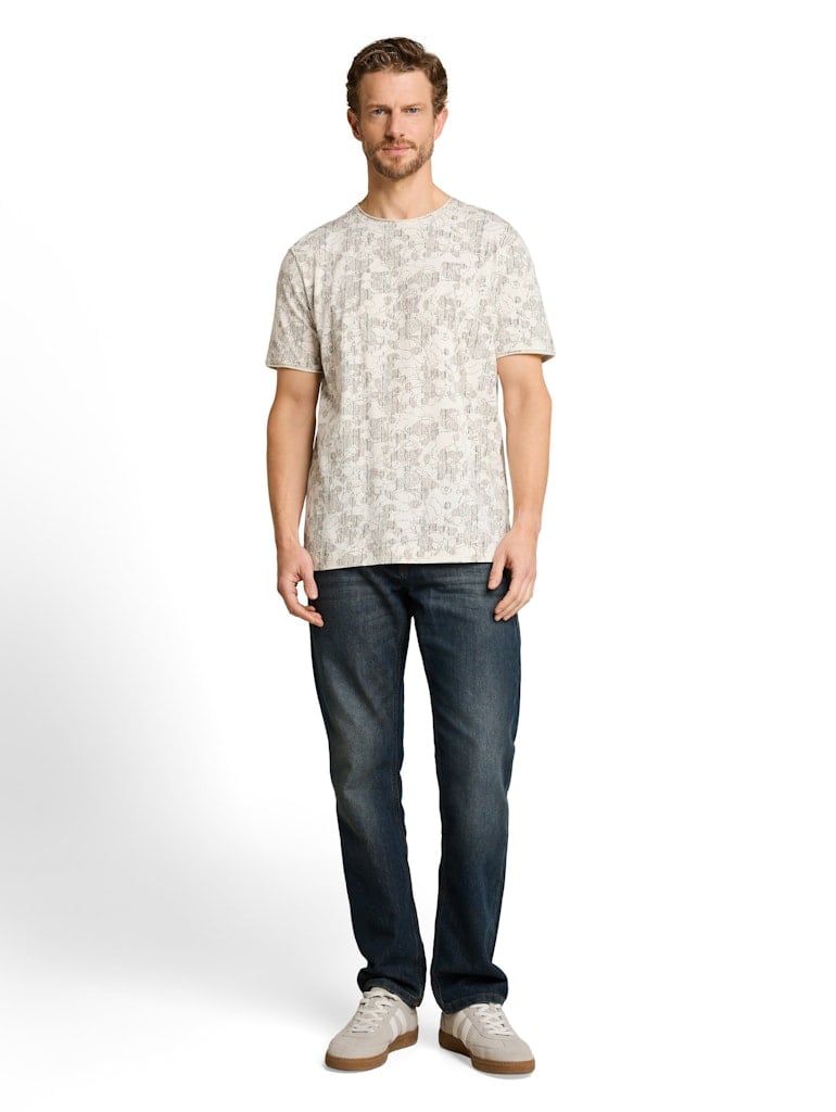 T-Shirt mit Allover-Print