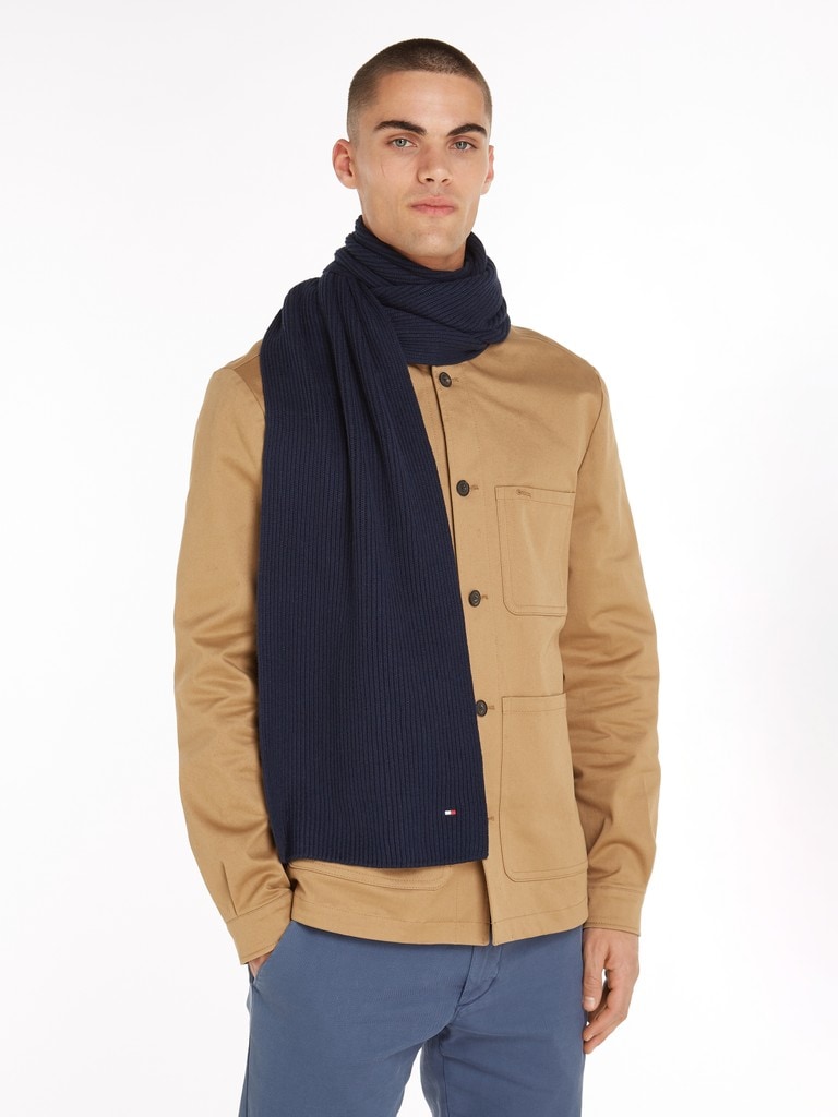 TH FLAG PIMA COTTON CASH SCARF
