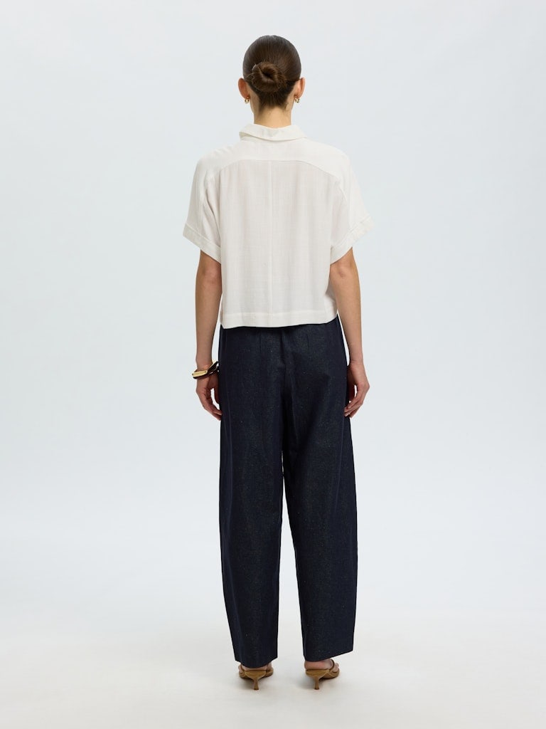 SLWVIVA SS CROPPED SUN SHIRT NOOS