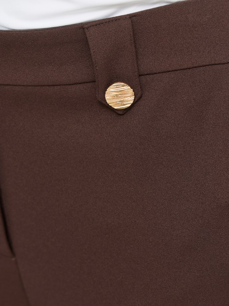VICLUA HW WIDE BUTTON PANTS- NOOS