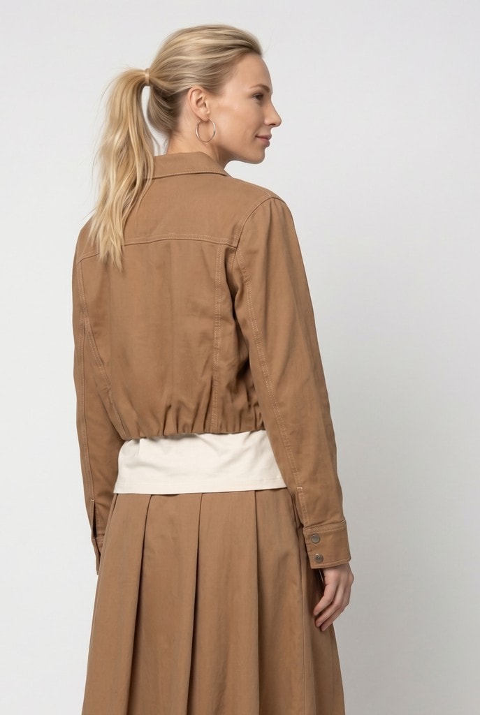 Verkürzte Jacke