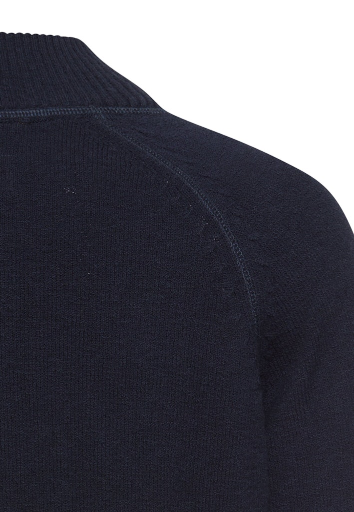 Strickjacke mit Reißverschluss