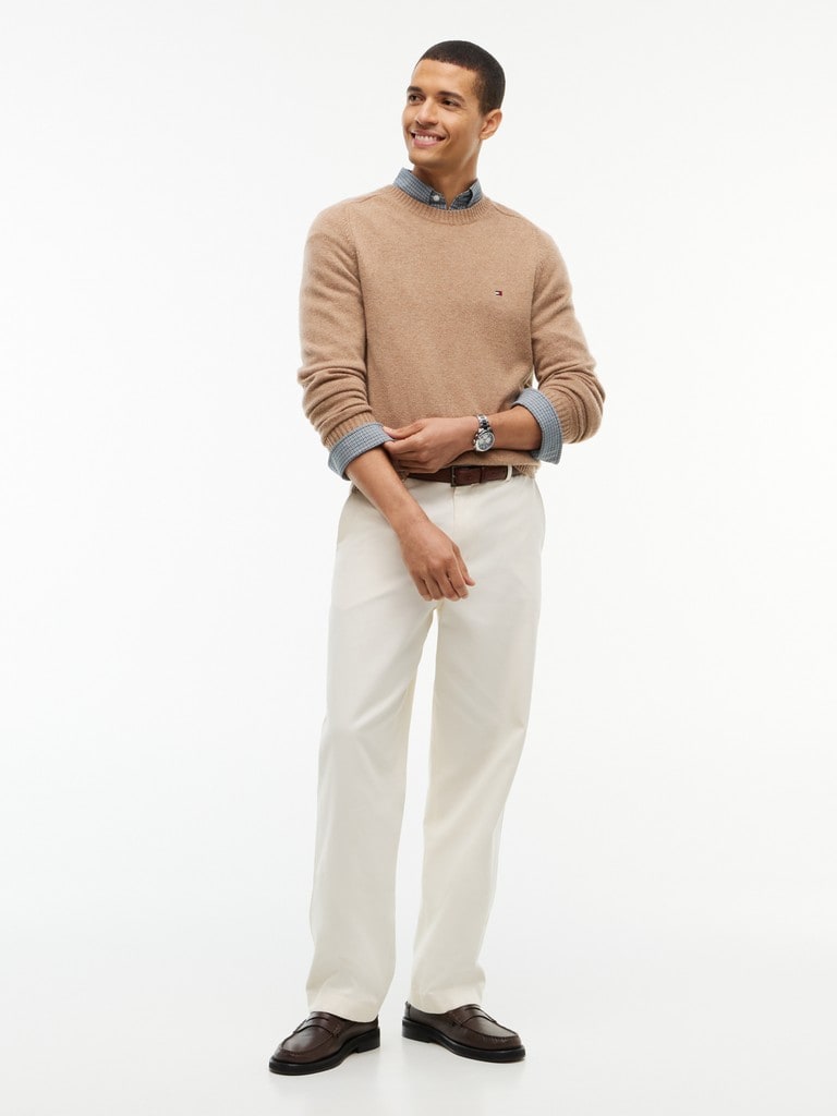 LAMBSWOOL CREW NECK