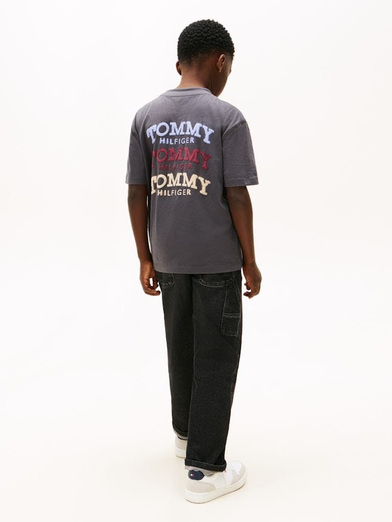 WASHED FADED GRAPHIC T-SHIRT SS