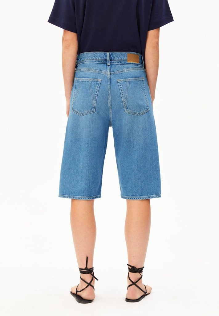 DAANY LOW BAGGY DENIM SHORT