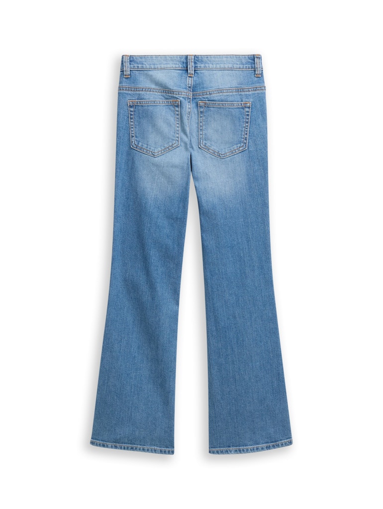 Flared Jeans mit Stretch