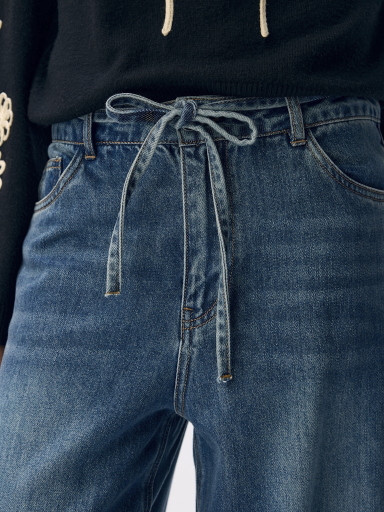 OBJROSIE MW WIDE JEANS NOOS