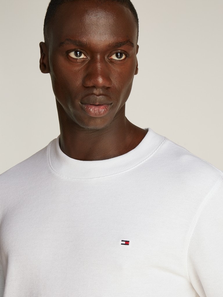 TEXTURED LS TEE