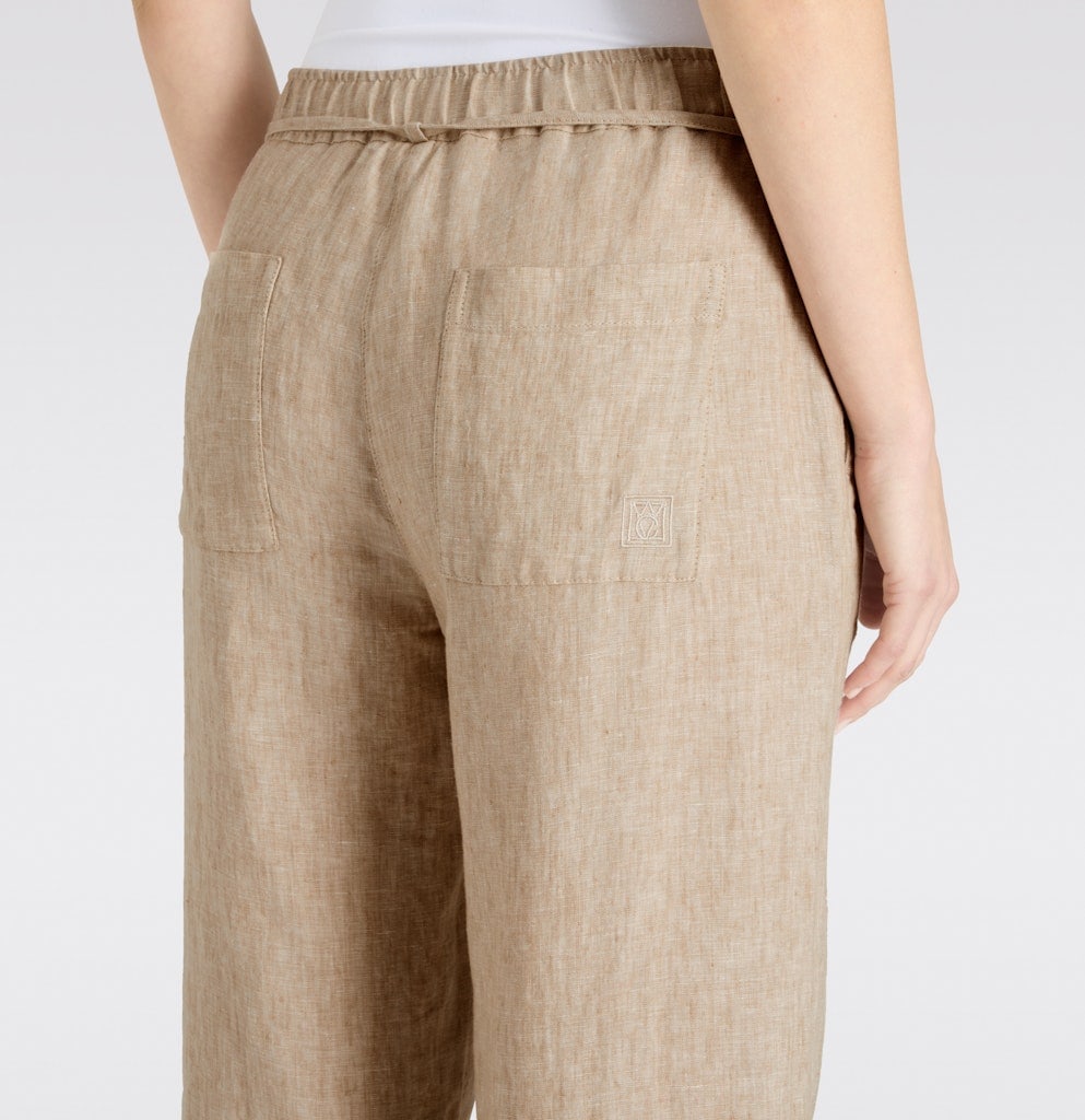 MAC JEANS - CHIARA BELT, Pure linen