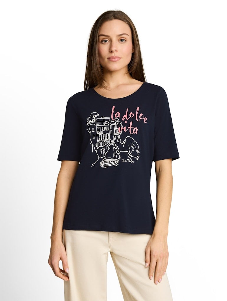 T-Shirt mit Print
