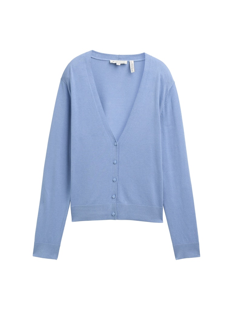 Cardigan mit V-Ausschnitt