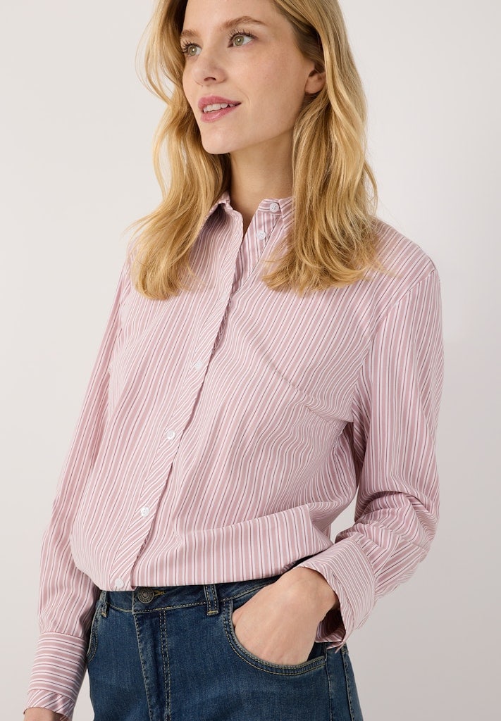 Bluse mit Streifen
