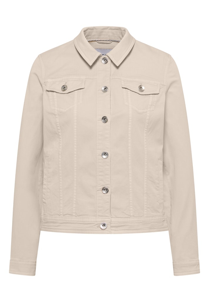 Jeansjacke mit Brusttaschen und Knöpfen