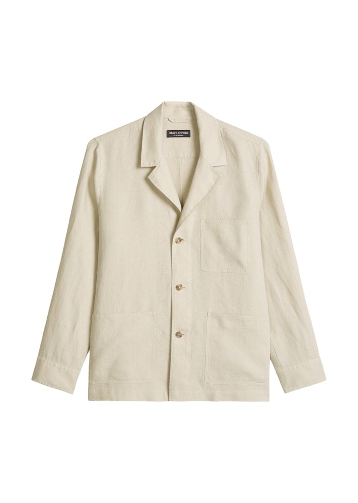 Overshirt im Sakko-Stil