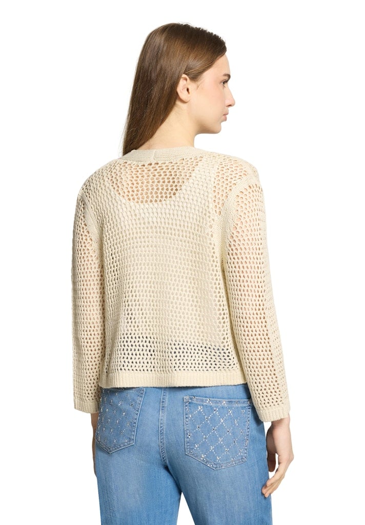 Grobstrickjacke