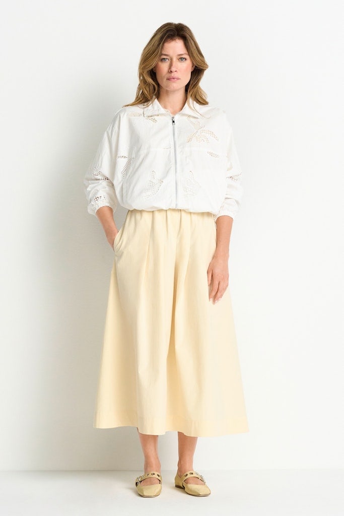 Midi cotton skirt