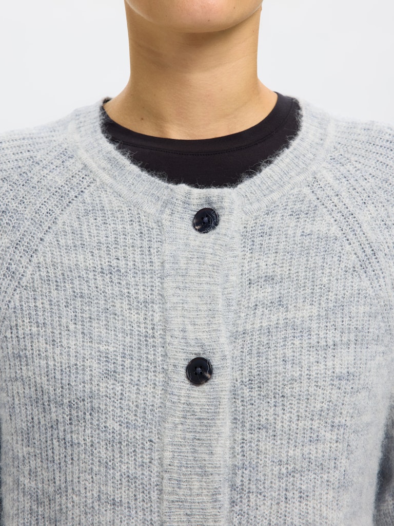 SLWLULU LS KNIT SHORT CARDIGAN NOOS