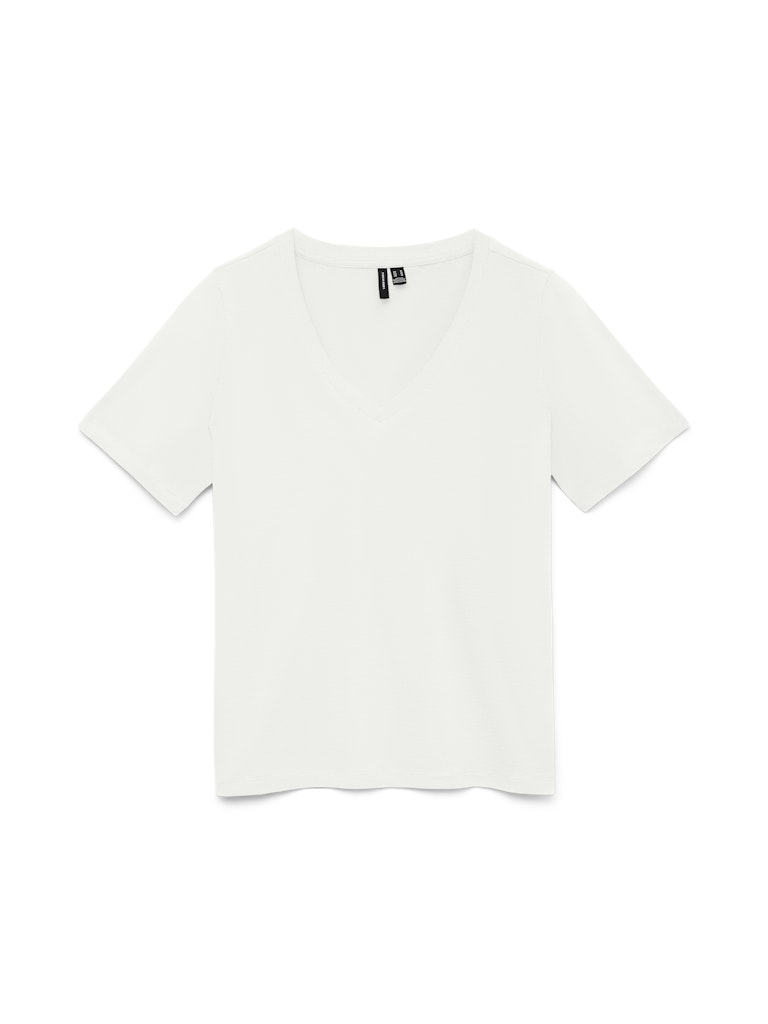 VMPAULINA SS V-NECK T-SHIRT JRS NOOS