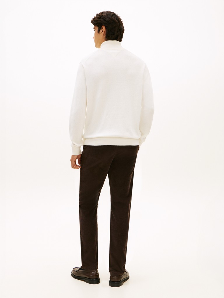 PIMA ORG CTN CASHMERE ROLL NECK