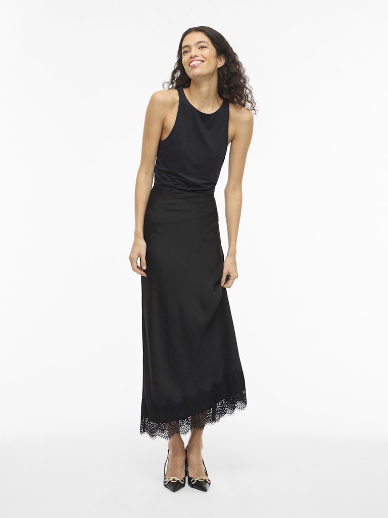 VIELLETTE HW ANKLE LACE SKIRT - NOOS