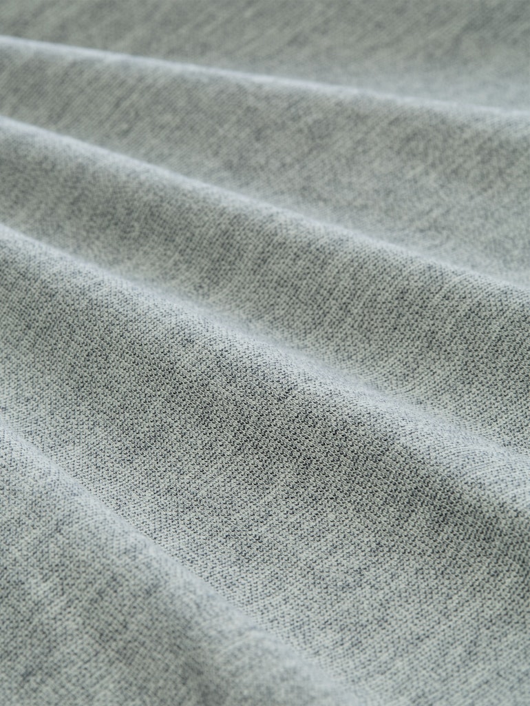 T-Shirt in Melange-Optik