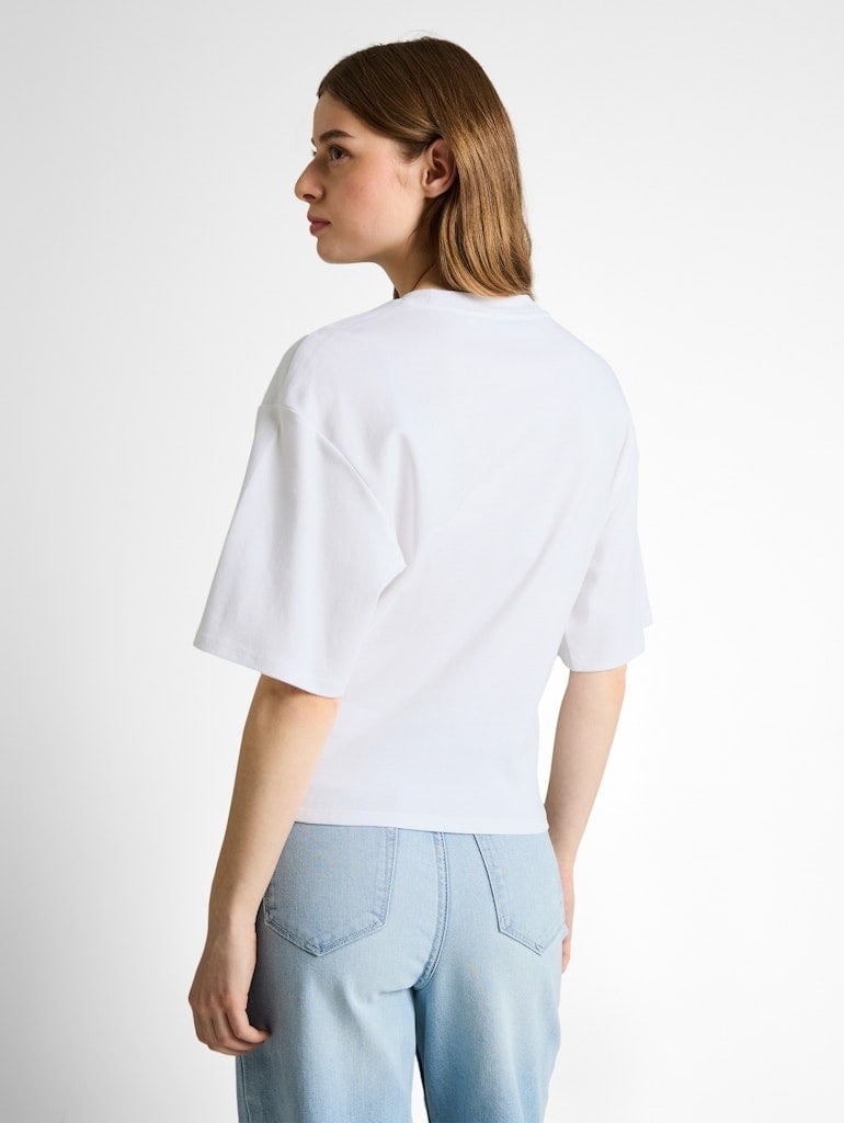 T-Shirt mit Knotendetail