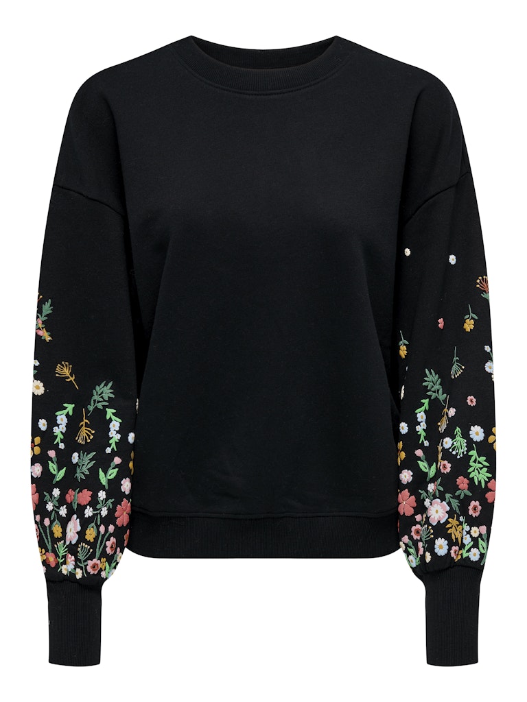 ONLBROOKE L/S O-NECK FLOWER SWT NOOS