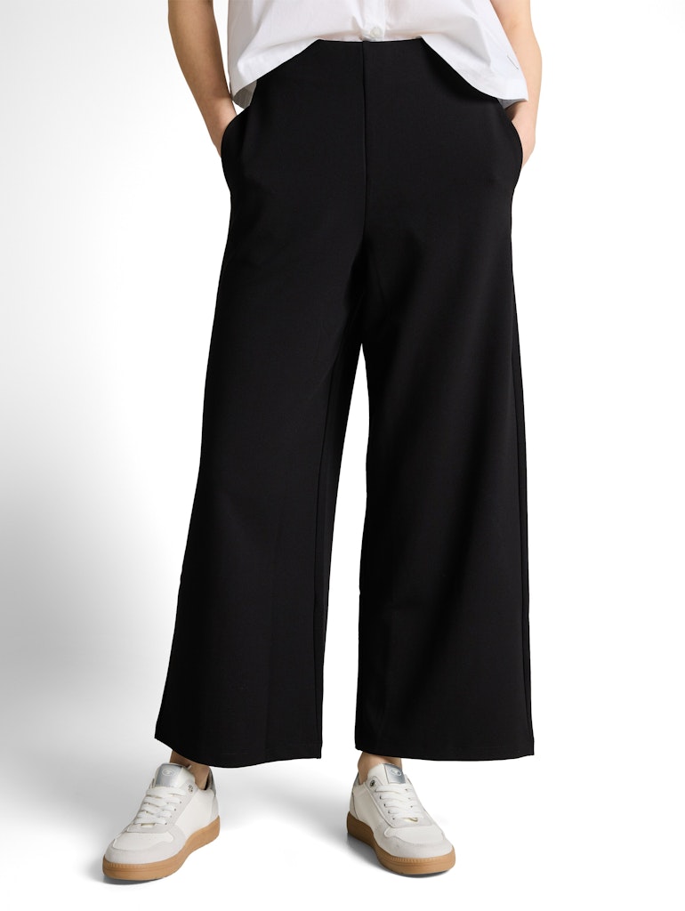 High Waist Culotte Hose