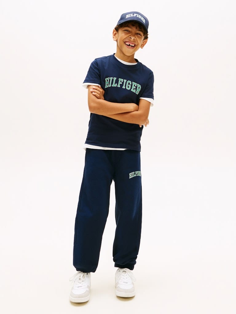 Logo Crew Neck Jersey T-Shirt