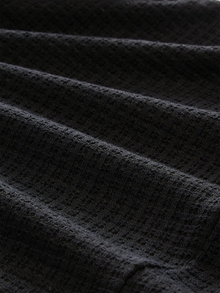 Fitted Jacquard Blazer-Weste