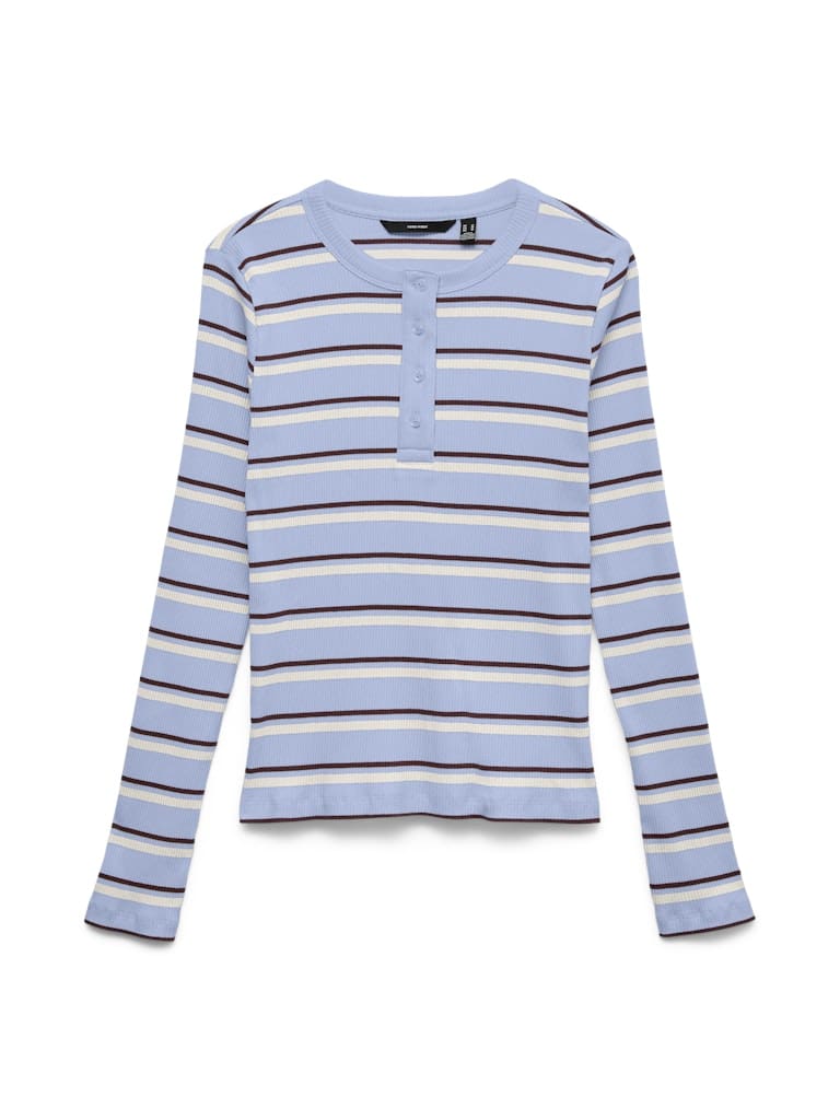 VMKATIE LS O-NECK TOP JRS GA