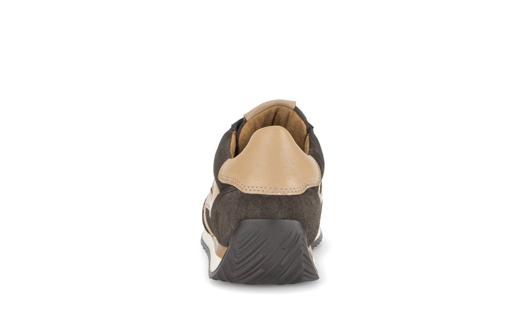 Sneaker low Rauleder braun