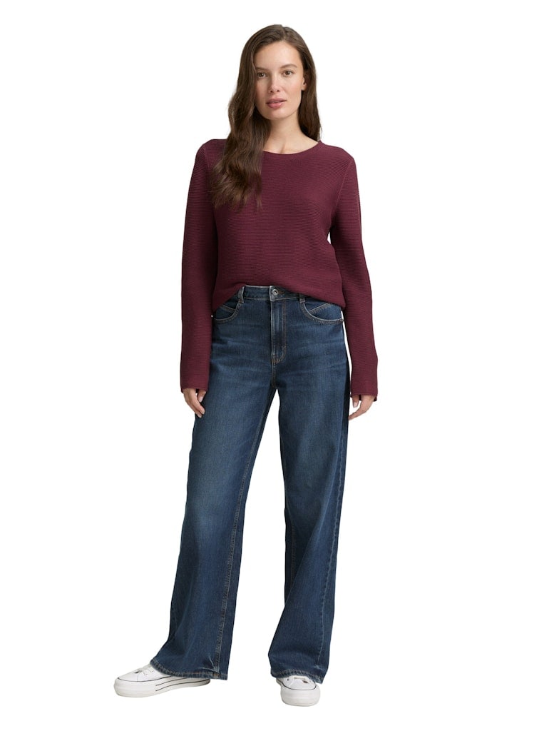 Strickpullover aus Baumwolle