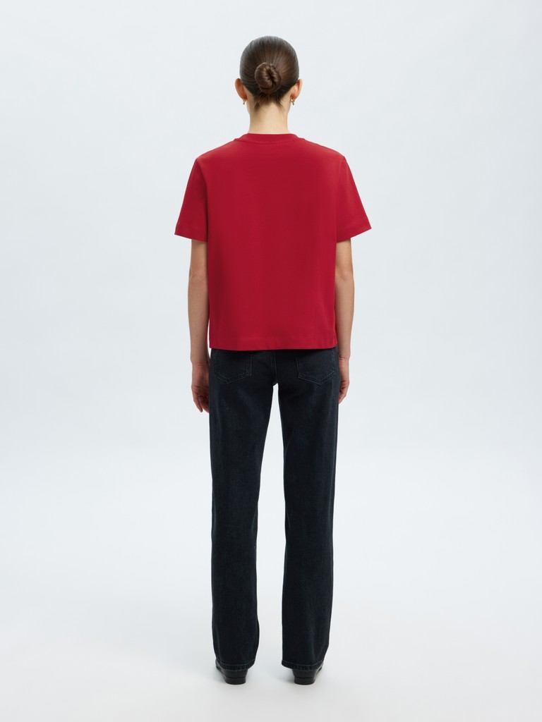 SLWESSENTIAL SS BOXY TEE NOOS
