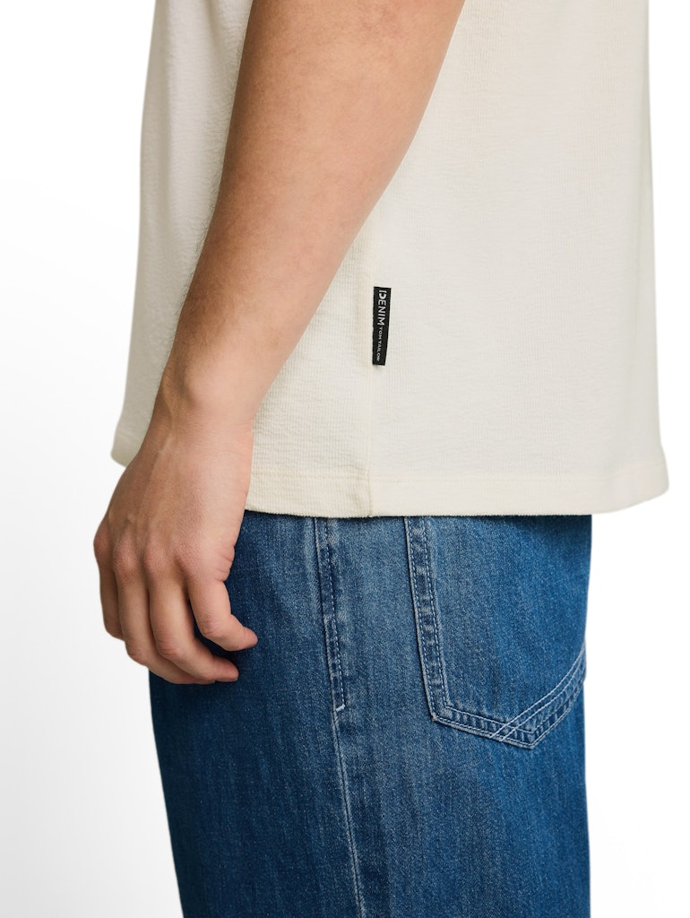 Terry T-Shirt aus Baumwolle