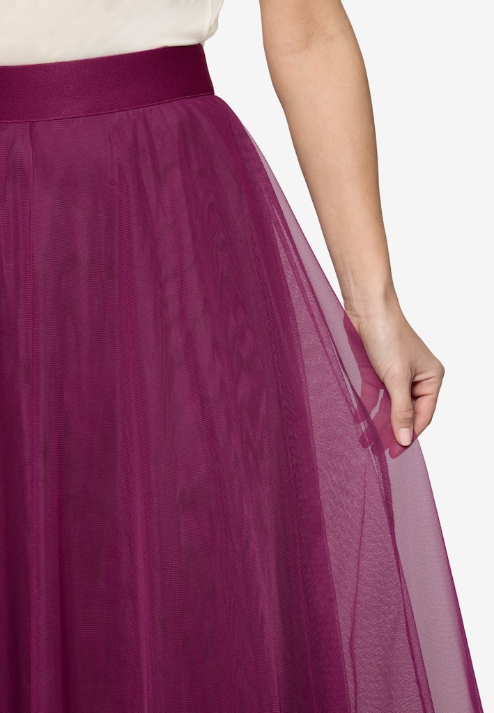 Tüllrock Midi mit Gummibund