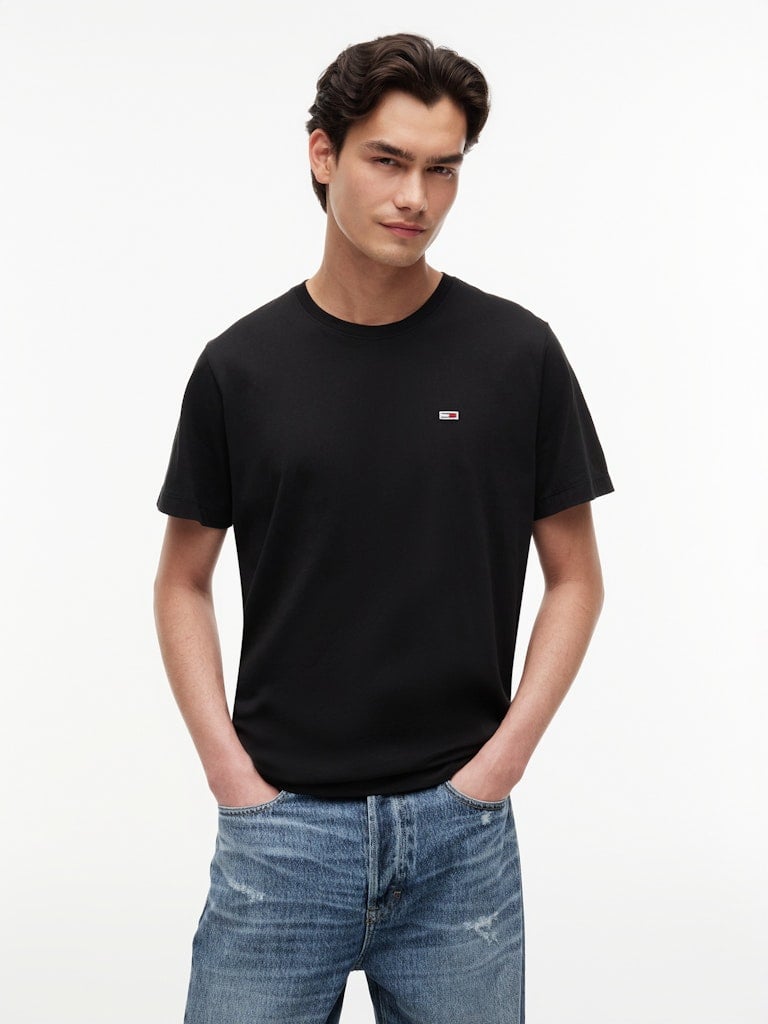 TJM SLIM JERSEY C NECK EXT