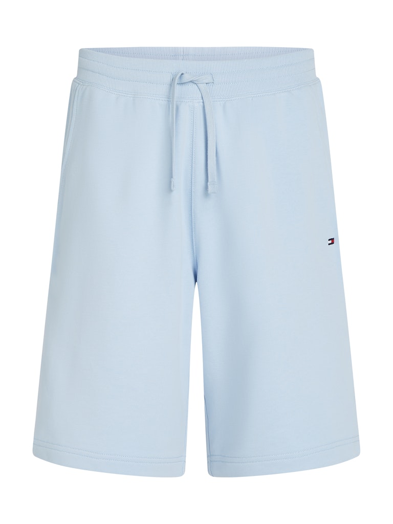 Flag Embroidery Terry Sweat Shorts