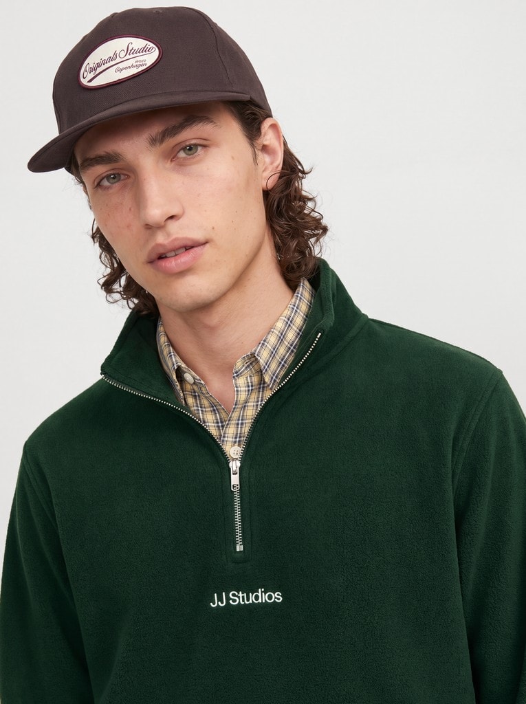 JJESOHO HALF ZIP FLEECE SN