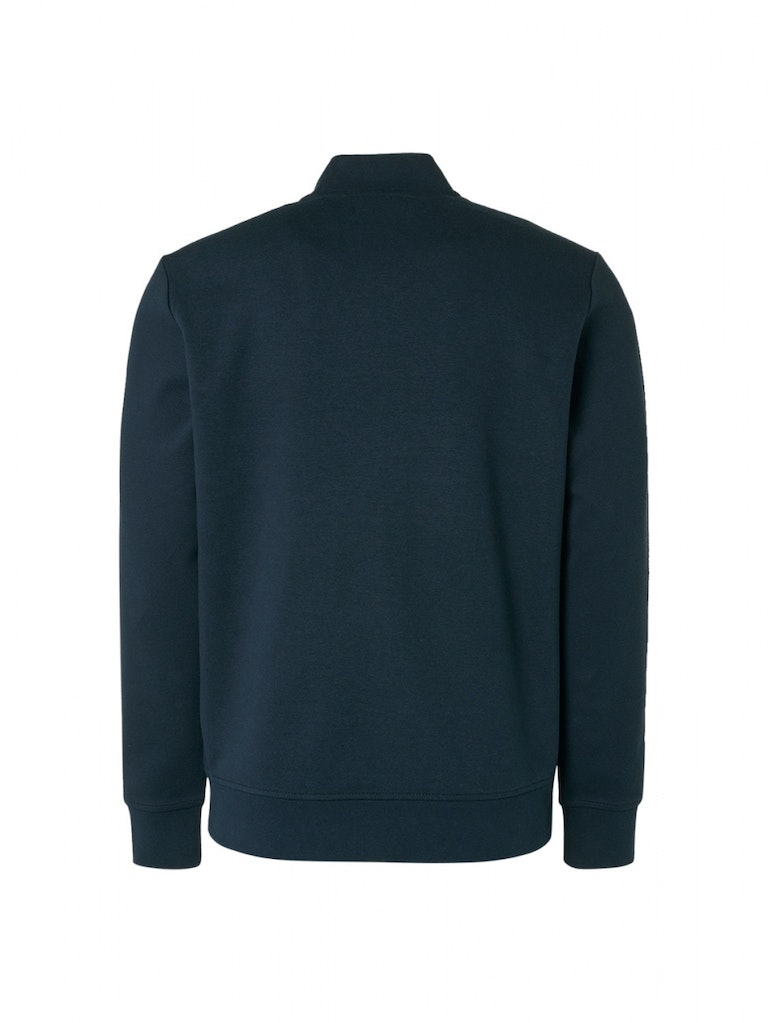 Sweater Full Zipper Twill Jacquard