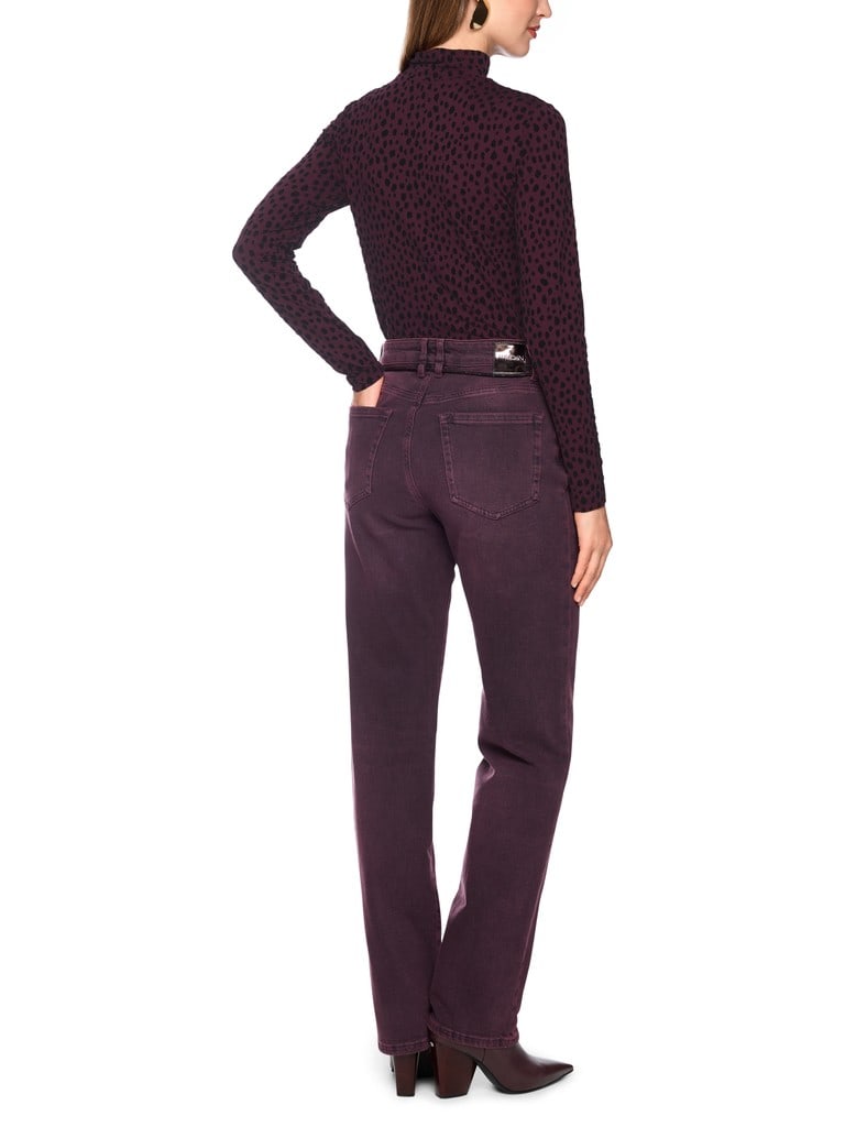 Stretch-Shirt mit Bambi-Print