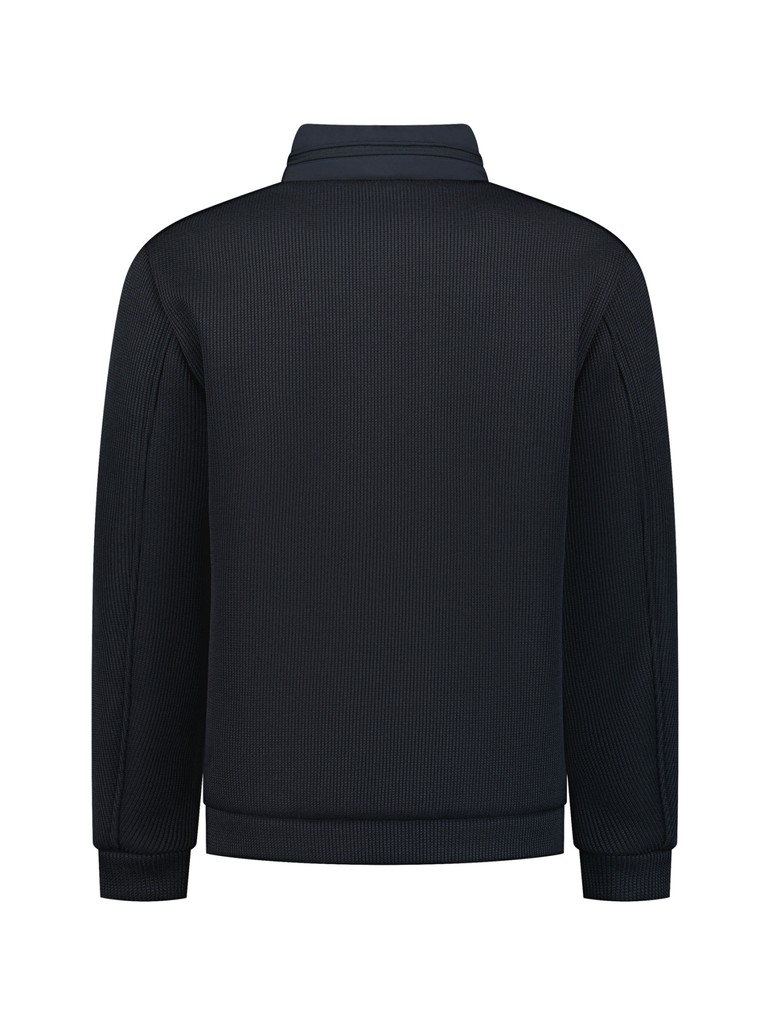 Jacket Short Fit Sealed Knitted Mix