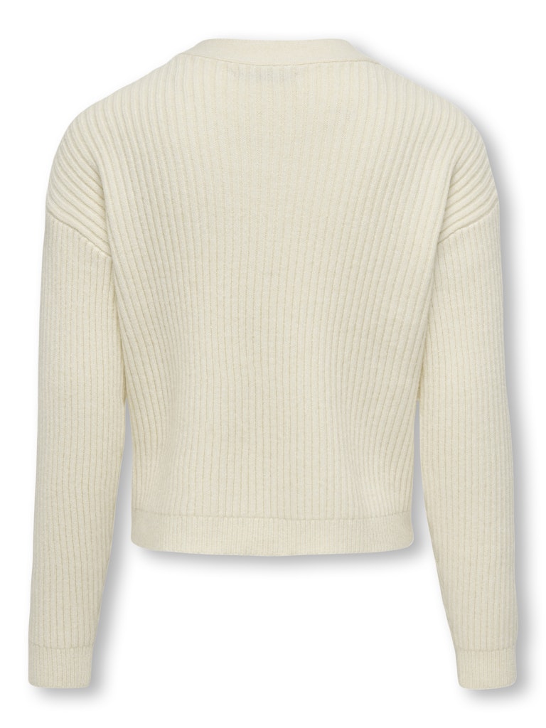 KOGMANDY LS SHORT BOXY CARDIGAN KNT NOOS